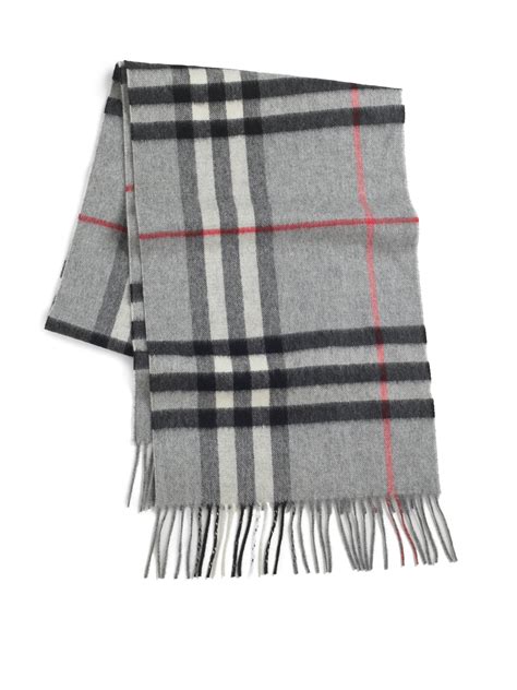 burberry scarf men grey